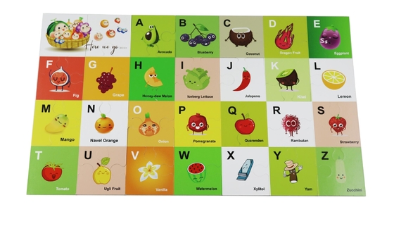 Dobra cena. Dzieci podłogi alfabet owoce Puzzle Puzzle Edukacyjne gry i zagadki dla 5-latków w Internecie