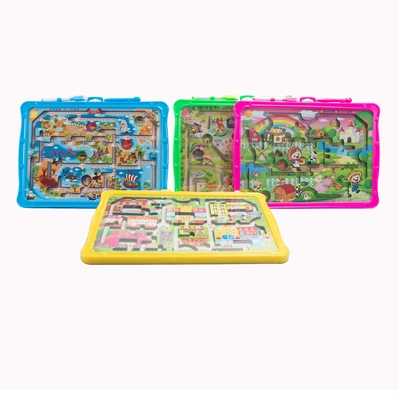 Dobra cena. Przedszkolna Magnetyczna Puzzle Labirynt Zabawki Gra z tablicą do rysowania dla 2-latków w Internecie
