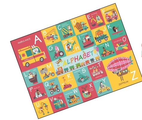 Dobra cena. Dzieciaki Artykuł edukacyjny Puzzle Alfabet Puzzle Podłogowy Transport Dla dzieci w wieku 4-8-10 lat w Internecie