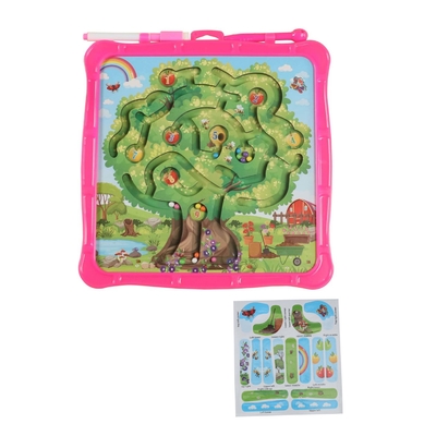 Dobra cena. Drzewo jabłkowe Magnetyczny labirynt kolorowy Puzzle Grabiąca tablica w Internecie