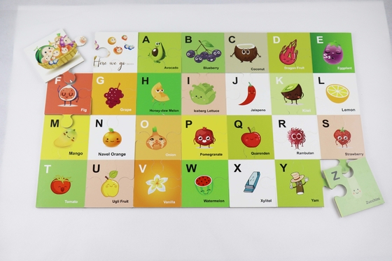 Dobra cena. Dzieci podłogi alfabet owoce Puzzle Puzzle edukacyjne gry w Internecie