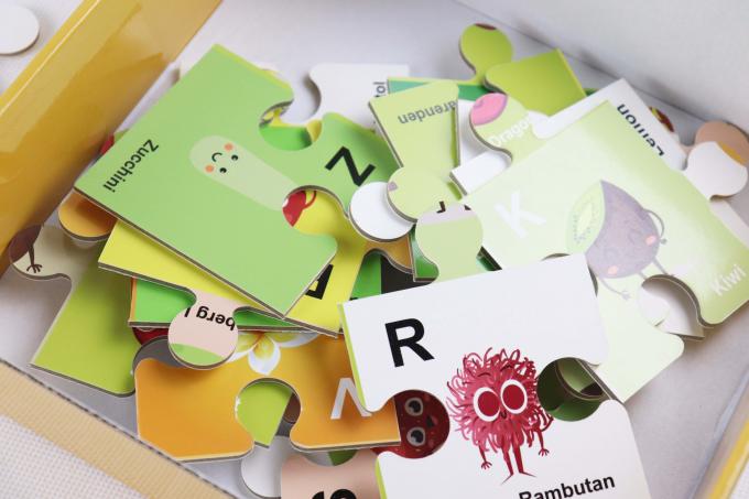 CMYK Druk Kartonowy Papier Puzzle Puzzle Przyjazne środowisku 1