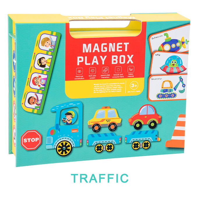 OEM Edukacyjny Puzzle Magnetyczny 0