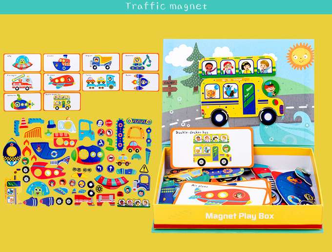 OEM Edukacyjny Puzzle Magnetyczny 1