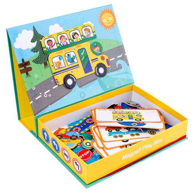 OEM Edukacyjny Puzzle Magnetyczny 2