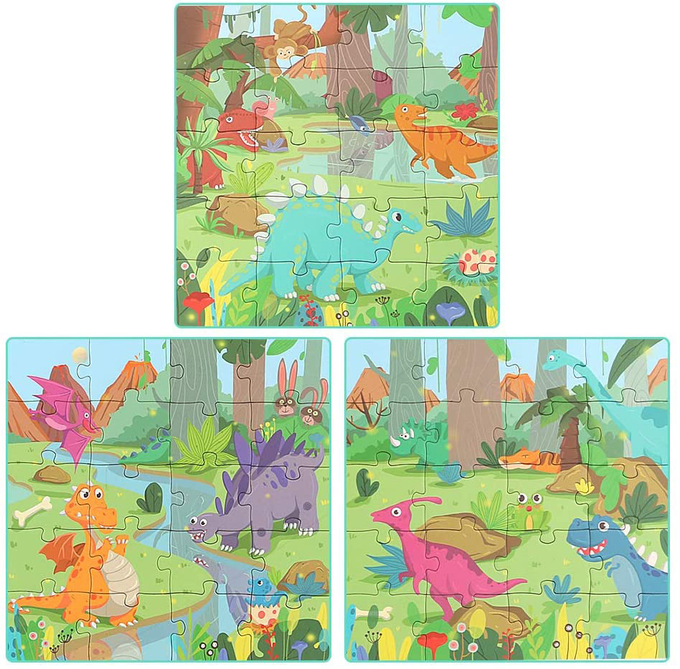 Dzieci zabawka edukacyjna na zamówienie Magnetyczna Puzzle Puzzle Książka kombinacji dla 4-8 lat 1
