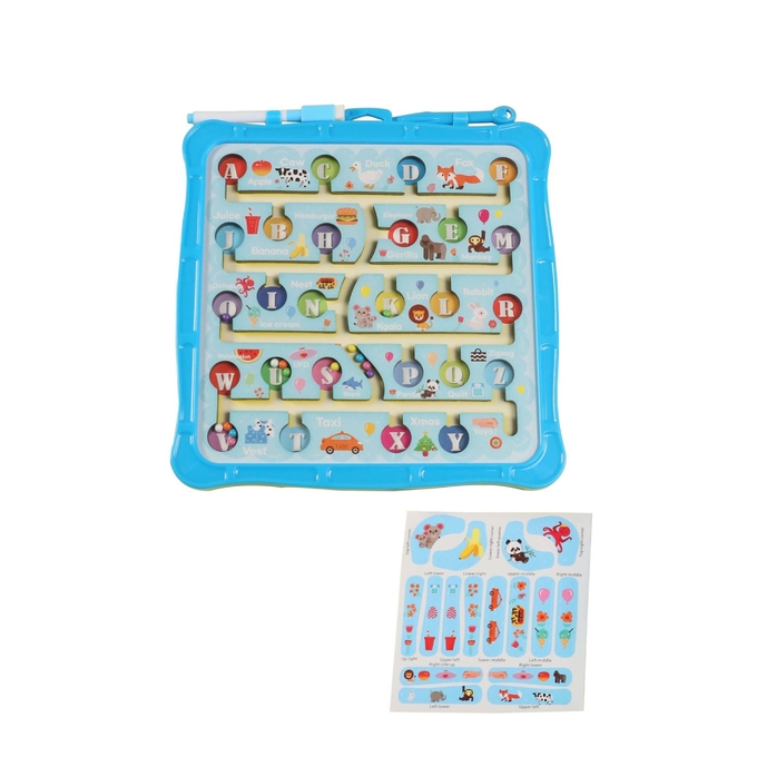 Wielofunkcyjny Pióro Magnetyczna Puzzle Labirynt Gra Małe zwierzęce tabliczki rysunkowej 0