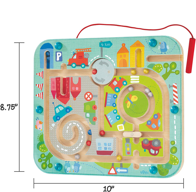 Dzieci Magnetyczna Puzzle Labiryntu Tablicy Z Piórem Rozwój Mózgu Zabawki Dla Dwuletnich 0
